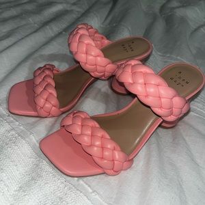 A New Day pink heeled sandals